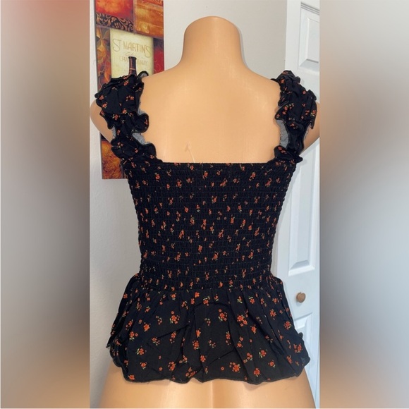 NWOT floral print tank top size M - Picture 2 of 4